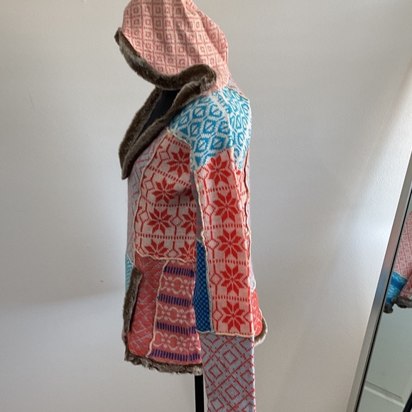 Free People Multicolor Patchwork Sweater - Picture 2 of 5